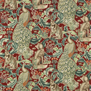 Red green fabric peacock animals - a peacock free wallpaper for tablet