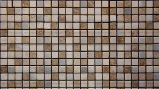 Tile wall brown white pattern - neutral free wallpaper for desktop