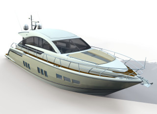 White boat brown stripe shadow - a white boat free wallpaper