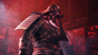 Man costume red lights smoke - bloodborne free wallpaper