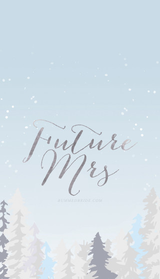 Snowy landscape trees words winter - claire hummel free wallpaper for mobile