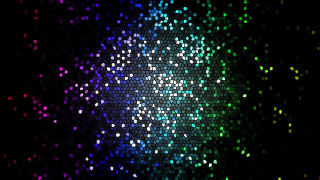 Colorful dots black background white 4 - dot free wallpaper for desktop