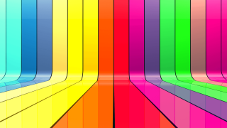 Colorful wall lines window rainbow - a colorful wall free wallpaper