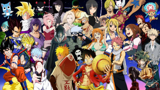 Anime group faces sky stars - eiichiro oda free wallpaper