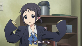 Woman suit tie room bookcase - kyoani free wallpaper