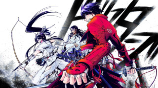 Anime characters swords blood colors 3 - their hand free wallpaper for desktop