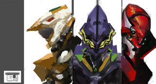 Stylized images armors types series - scifi free wallpaper