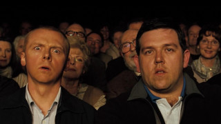 Two men staring audience movie - two man free wallpaper