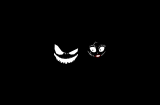 Creepy faces darkness night image - sinister free wallpaper for desktop