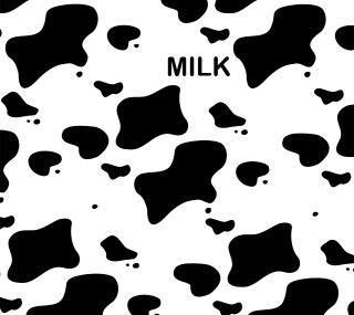 Cow pattern milk head image - free animals wallpaper for tablet