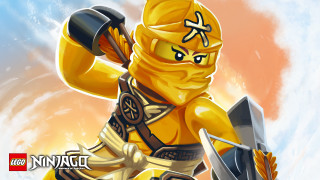 Lego ninja yellow sword helmet - a cross free wallpaper