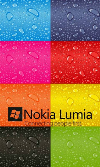 Water drops window sill nokia - vibrant colour free wallpaper for mobile