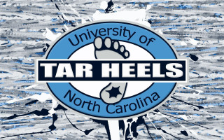 Tar heels logo blue white - a logo free wallpaper