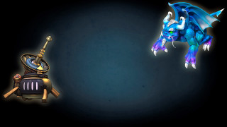 Blue dragon black dragon sword - a blue dragon free wallpaper