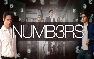 Man sign numbers suit standing - number free wallpaper