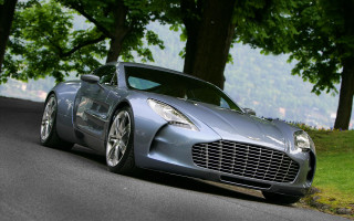 Silver sports car parked road 3 - adam szentpétery free wallpaper