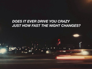 Blurry night street quote fast - daylight free wallpaper