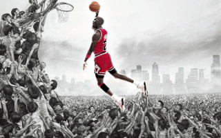 Man red jersey basketball crowd - a red jersey free wallpaper