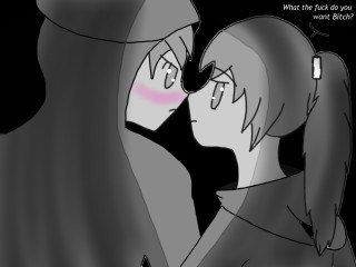 Couple kissing dark room black - bálint kiss free wallpaper for desktop