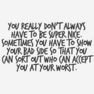 Black white quote bad side - free love wallpaper for tablet