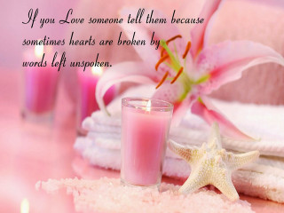 Candle towels flower starfish romantic - betty merken free wallpaper