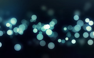 Blurry blue light black background - a blurry photo free wallpaper
