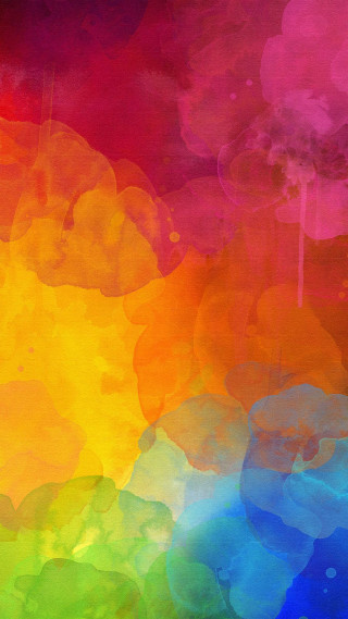 Colorful paint background black border 2 - artist free wallpaper for mobile