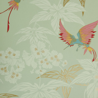 Bird flowers side flying over - side and a bird free wallpaper