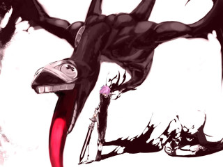 Falling skateboard person flower black - a skateboard free wallpaper