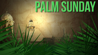 Palm sunday sign clock tower - farid mansour free wallpaper