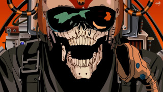 Weird face sunglasses robot gun - weird free wallpaper for desktop