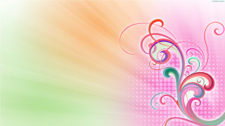 Colorful background swirly design white - vibrant color line free wallpaper