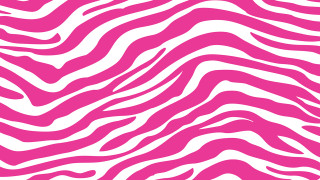Pink white zebra print pattern 2 - op art free wallpaper