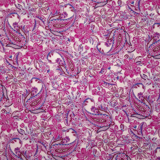Pink purple paisley print fabric - paisley pattern free wallpaper