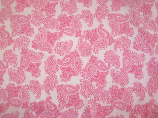 Pink white paisley print fabric - fine foliage lace free wallpaper for desktop