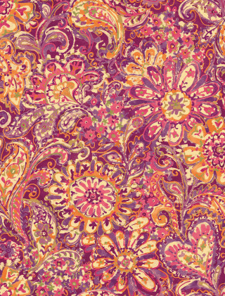 Colorful paisley pattern vibrant textures - many free wallpaper for mobile
