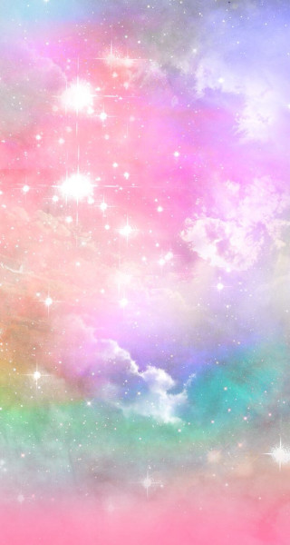 Sky stars clouds painting artwork - white star free wallpaper for mobile