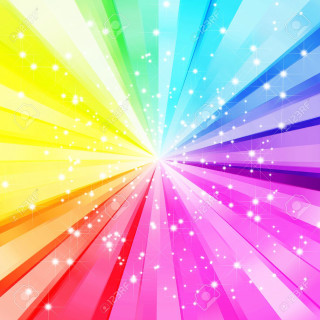 Rainbow colored background stars sparkles 4 - free light wallpaper for tablet