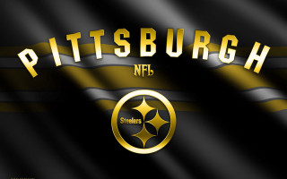 Pittsburgh football team logo black - gritty free wallpaper for desktop