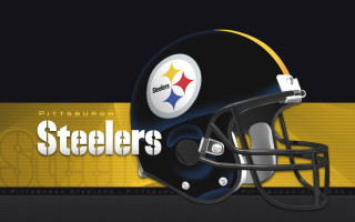 Pittsburgh football helmet logo yellow - a digital rendering free wallpaper for desktop