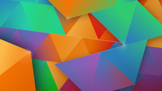 Colorful background triangles shapes bright - the image free wallpaper