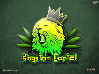 Green yellow lion crown kingston - cool free wallpaper