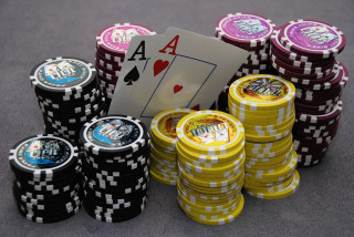 Poker chips cards stack playing - incoherent free wallpaper