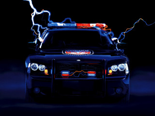Black truck red light lightning 2 - a lightning bolt free wallpaper