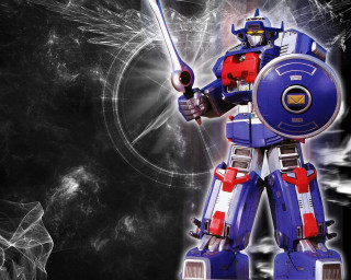 Robot sword black background rayonism - mecha free wallpaper