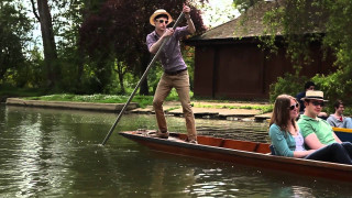 Man boat paddle river people - dan smith free wallpaper