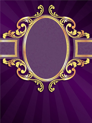 Purple gold background gold frame - andries stock free wallpaper for mobile