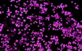 Purple stars black background purple - generative free wallpaper