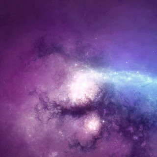 Purple blue space stars dust - bright free wallpaper for tablet
