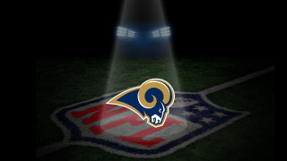 Football field light rams logo - darrell riche free wallpaper